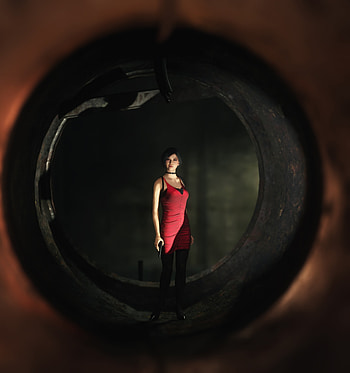 Resident Evil 2, video game, girl with the gun, the spy, 2019 HD phone wallpaper
