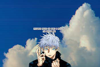 Gojo Satoru , Anime, Satoru Gojo, Jujutsu Kaisen, Jujutsu Kaisen 2nd Season, Jujutsu Kaisen 0 HD wallpaper