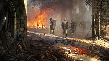 Fantasy battle death knight armor weapons sword | | 118280 | UP HD wallpaper