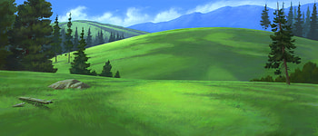 Green Field, green, movie, Spirit: Stallion of the Cimarron HD wallpaper