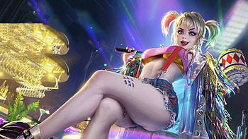 Birds Of Prey Artwork, birds-of-prey, harley-quinn, movies, superheroes, artwork, artist, artstation, two-toned-hair HD wallpaper