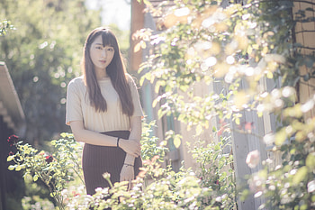 asian, woman HD wallpaper
