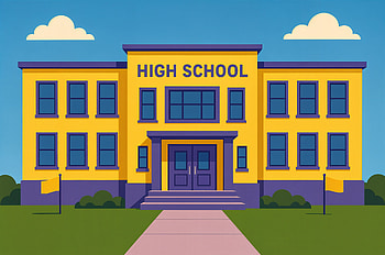 High School Front View – Stunning Ultra, High School, Education HD wallpaper