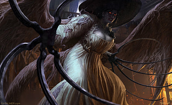 Lady Dimitrescu, Resident, evil, Lady, Dimitrescu HD wallpaper