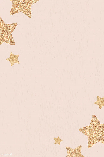 Glittering gold star frame, illustration, Candle logo design, Golden stars HD phone wallpaper