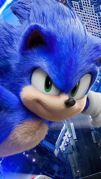 Sonic The Hedgehog, Sonic, Movie HD phone wallpaper