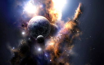 Abstract, Universe, Planet, Explosion, Handsomely, It's Beautiful HD wallpaper
