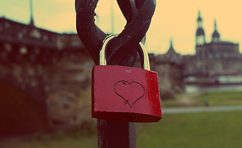 Love, Lock, Heart, Fidelity HD wallpaper