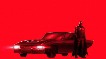 The Batman With Bat Mobile , the-batman, batman, batmobile, superheroes, artwork, artist, artstation HD wallpaper