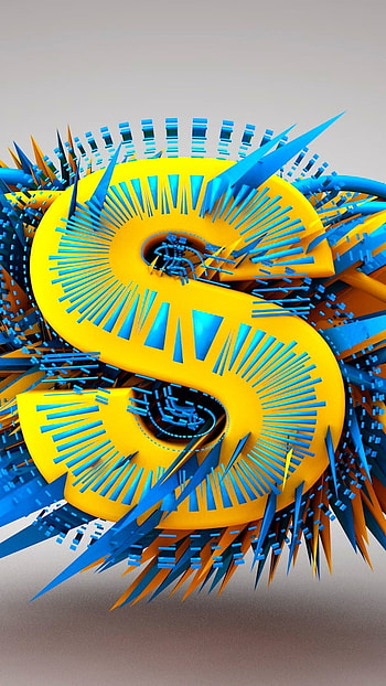 4d, S Letter, 4 d HD phone wallpaper