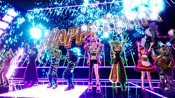 Foamstars Game Celebration, video game, Foamstars HD wallpaper