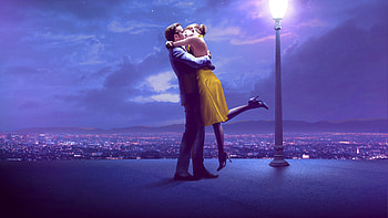 Couple Kissing Ryan Gosling Emma Stone, kiss, love, weeding-couple HD wallpaper