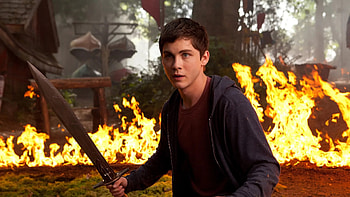 Logan Lerman (Percy Jackson), Rick Riordan's confirmation, Percy Jackson Disney series, Mythological storytelling HD wallpaper