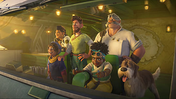Disney's Strange World, Sci-fi adventure, Animated movie, Futuristic storytelling HD wallpaper