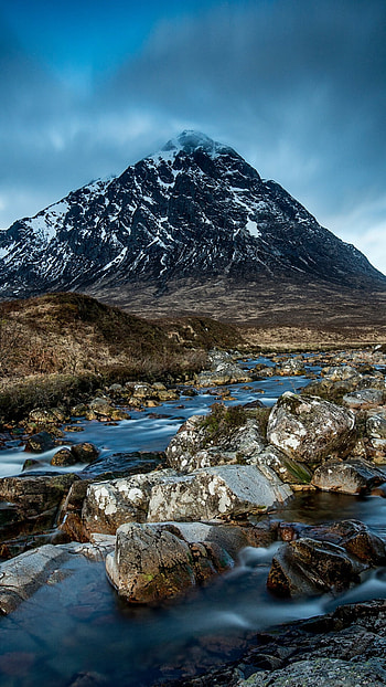 Glencoe, Rivers HD phone wallpaper