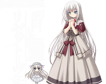 Anime, Girl, Hope, Dress HD wallpaper