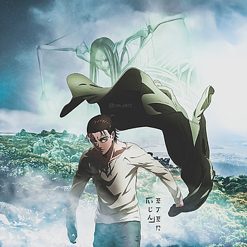 Eren yeager, anime, attackontitan, tags HD phone wallpaper
