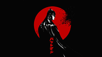 Dark Red Batman 2020, batman, superheroes, artwork, artist, artstation HD wallpaper