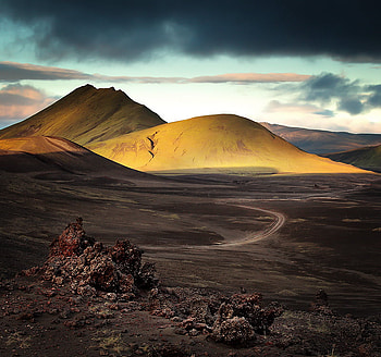 Desert, beautiful, nature, mountains HD wallpaper