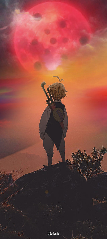 Infinite Tsukuyomi, Nanatsunotaizai, Narutouzumaki, Naruto, sad, wrath, Meliodas, infinitetsukuyomi, 7deadlysins, anime, illusion HD phone wallpaper