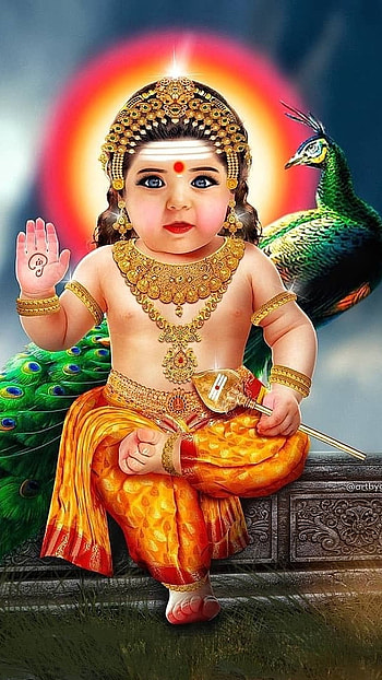 Murugan , Little, Baby, Lord Murugan HD phone wallpaper
