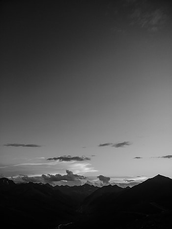 Make it worth, aesthetic, cloud, sky, minimal, mountains, himalayas, nature, black, dark, 2022, vibes, elegant HD phone wallpaper