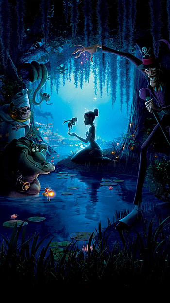 The Princess and the Frog, Disney HD phone wallpaper
