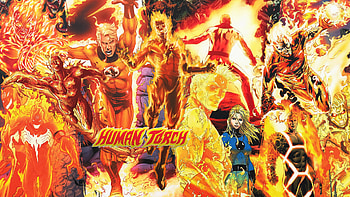 Human Torch (Marvel Comics) HD wallpaper