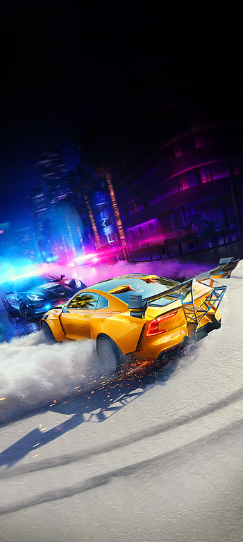 Need for Speed Heat | Key Art Mobile, car, video game HD phone wallpaper