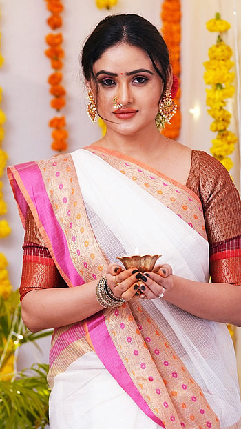 Sony charista, telugu actress, ganesh chaturthi HD phone wallpaper