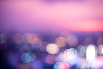 Twilight Abstract Blur, blur, abstract, bokeh-effect HD wallpaper