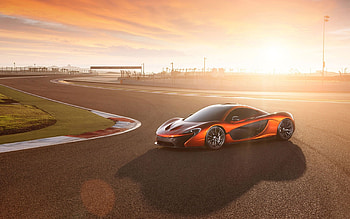McLaren Р1, Race Tracks HD wallpaper