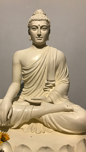 Buddha, Statue HD phone wallpaper