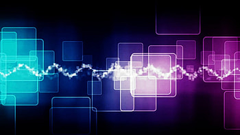 Squares Of Fun, blue, purple, bokeh, squares, fun HD wallpaper
