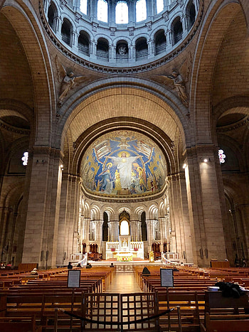 Basilica of the Sacred Heart, Paris, Travel guidebook, Must-visit recommendations HD phone wallpaper