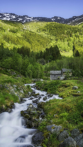 Hardangervidda Mountain, Norway HD phone wallpaper