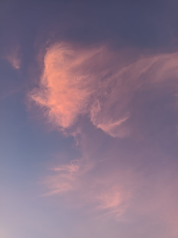 Nube atardecer, naranja, noche HD phone wallpaper
