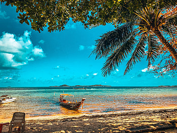 Summer Beach, Water, Boat, Thailand, Sand, Island HD wallpaper