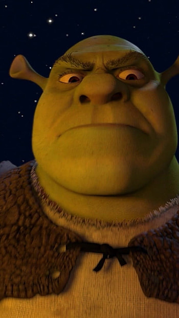 Shrek, Angry Shrek HD phone wallpaper