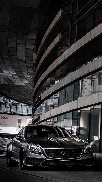 Mercedes sports car, Tuning options, Mobile , Stylish aesthetics HD phone wallpaper