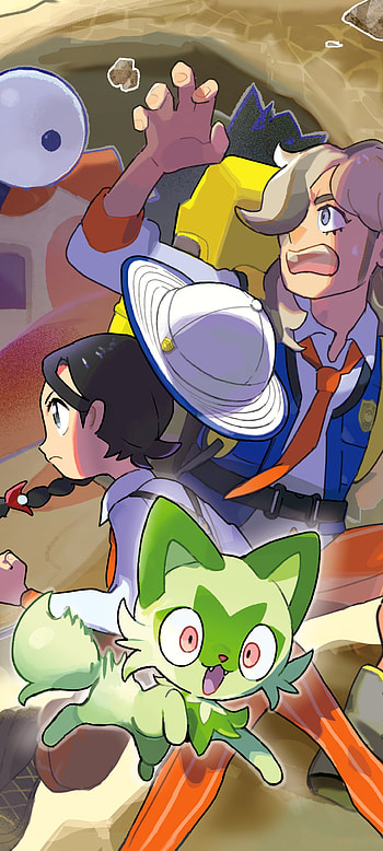 Klawf Encounter, video game, Pokémon: Scarlet And Violet HD phone wallpaper
