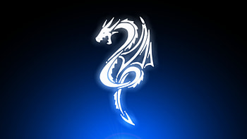 ... digitalart , blue . White Dragon by Extraterrien on DeviantArt HD wallpaper