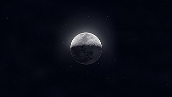 Moon Dark Sight , moon, digital-universe HD wallpaper