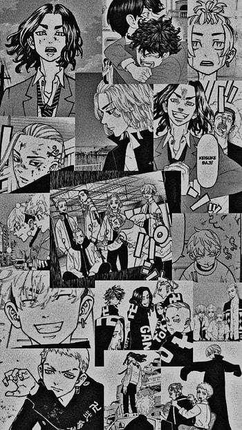 Tokyo manji collage, _panime, anime HD phone wallpaper