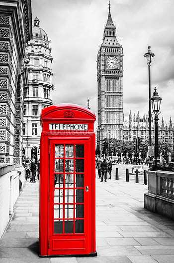 Big Ben, Travels, London tele booth , British nostalgia HD phone wallpaper