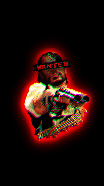 John wanted, glitch, video game HD phone wallpaper