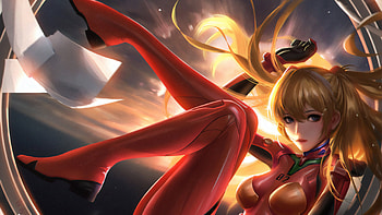 Asuka Anime , anime-girl, anime, deviantart HD wallpaper