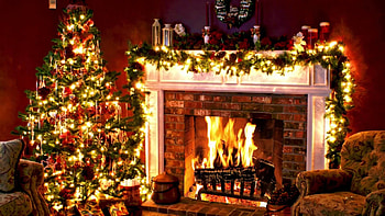 Animated Christmas with Music HD wallpaper