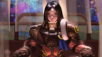 Brigitte And Dva Overwatch, brigitte-overwatch, dva-overwatch, overwatch, games HD wallpaper