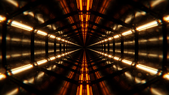 Shine, Light, Miscellanea, Miscellaneous, Lamp, Perspective, Prospect, Tunnel, Lamps, Depth HD wallpaper